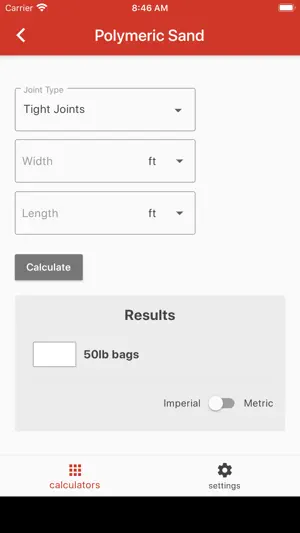 Patio Calculator Plus screenshot 4