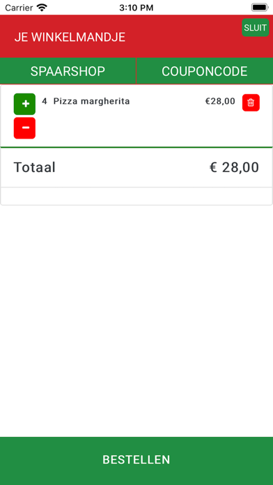 App screenshot