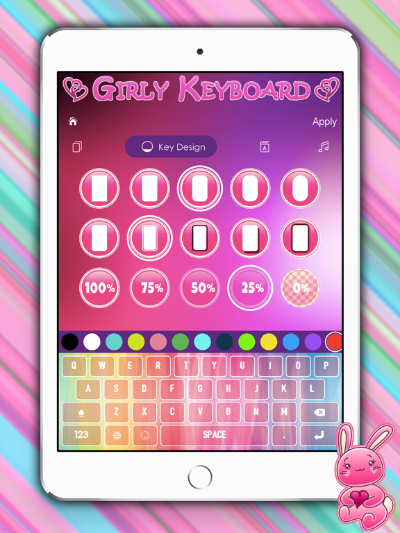 Screenshot #5 pour Clavier Mignon pour Les Filles