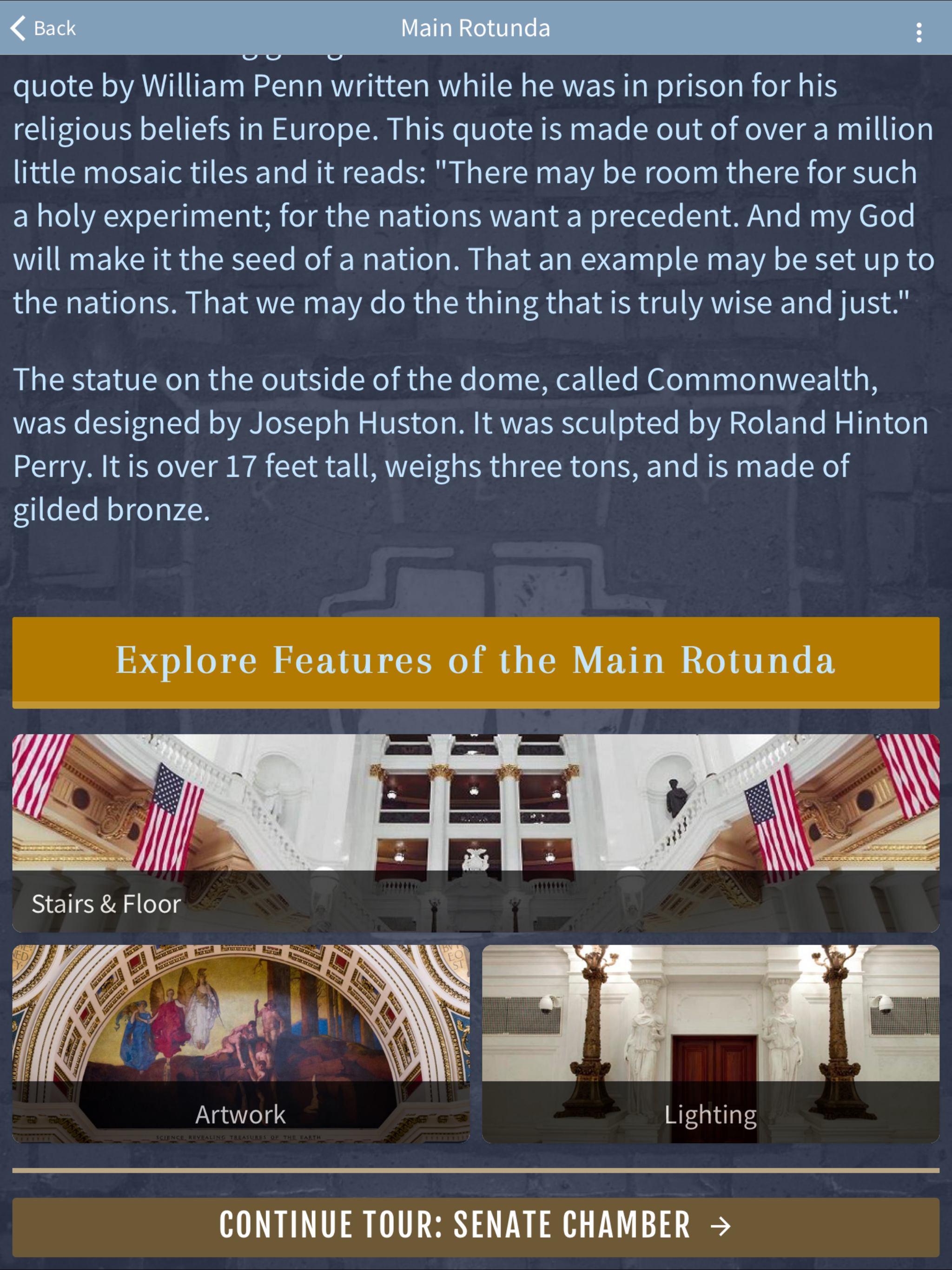 Tour the PA Capitol