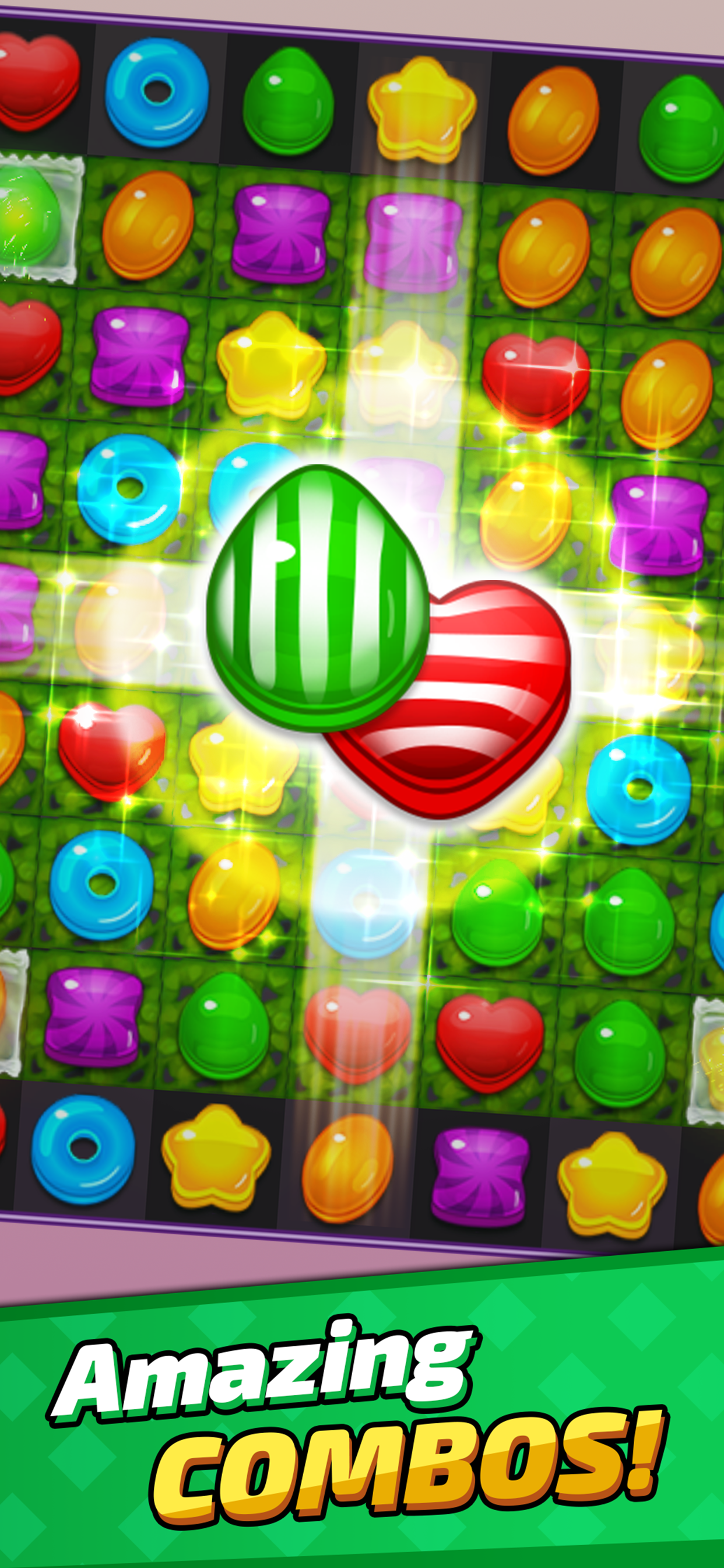 Sugar Land-Sweet Match3 Puzzle