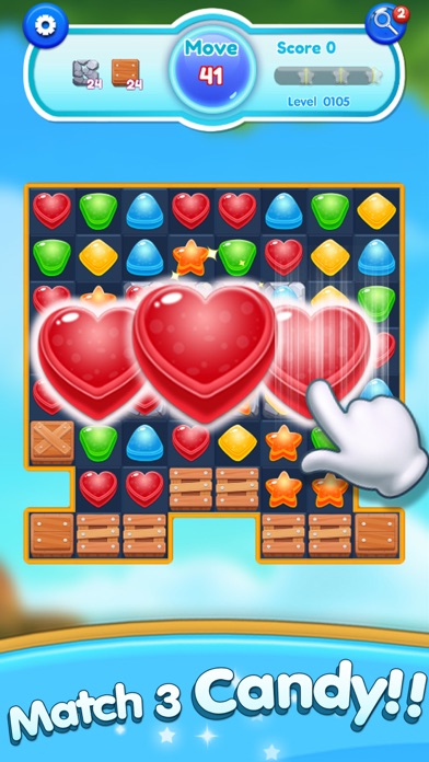 Candy Sugar - Match 3 screenshot 2