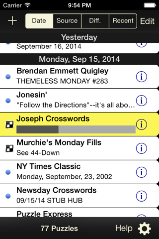 Crosswords Classic - náhled