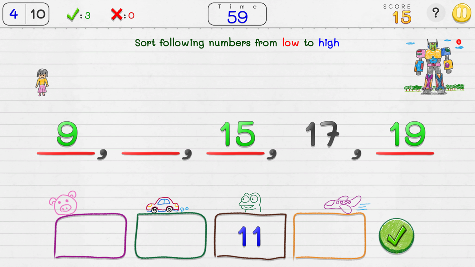 #4. Math Game collection for You (iOS) 由: kittisak wongkantarakorn