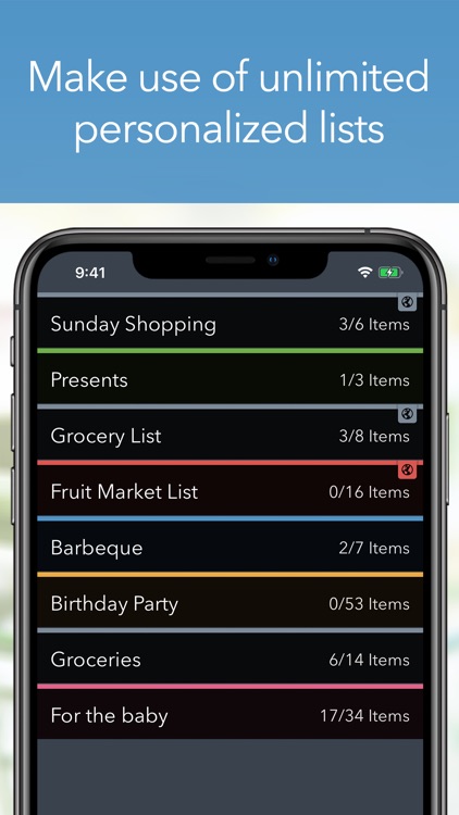 MyGrocery Shopping List screenshot-7