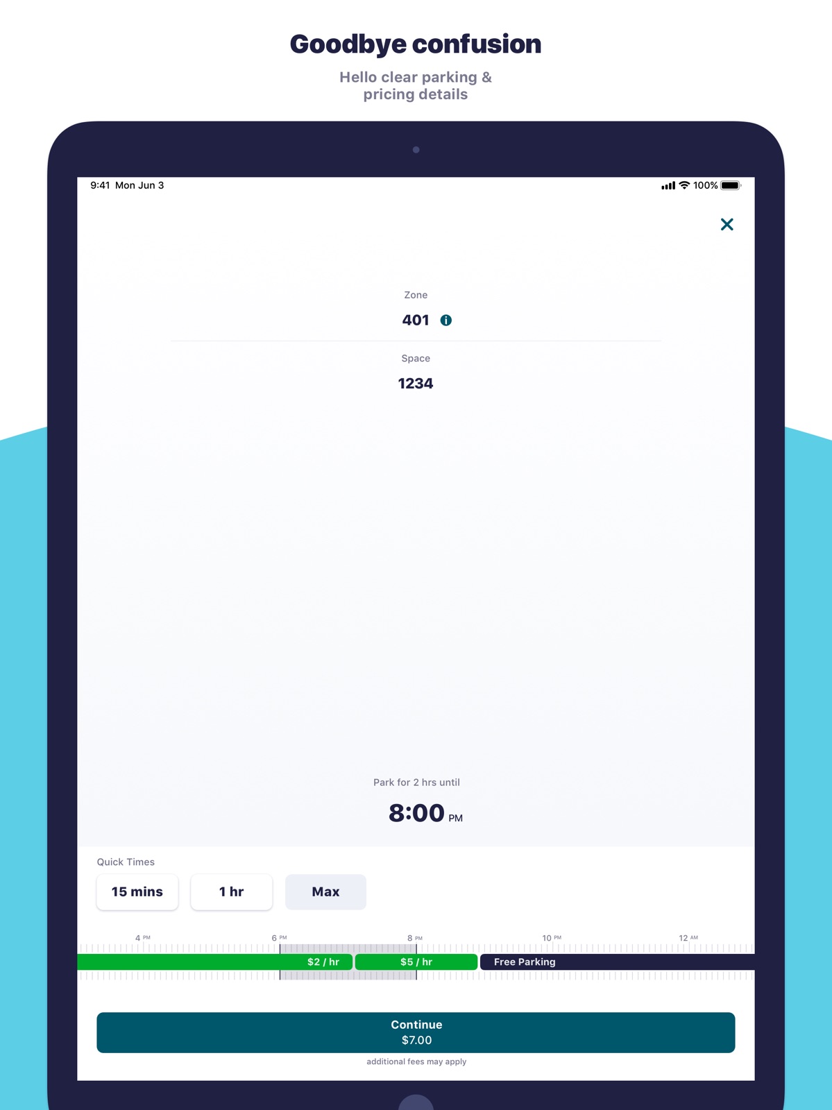 Asbury PARK – parking app ipad screenshot 3