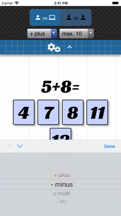 Screenshot #3 pour Multiplication table game