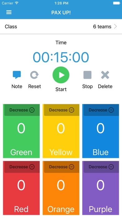 PAX UP! Teachers Screenshot