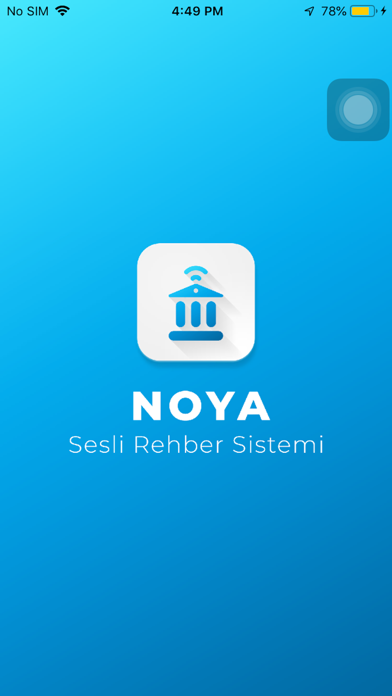 Screenshot #1 pour NOYA Sesli Rehber Sistemi