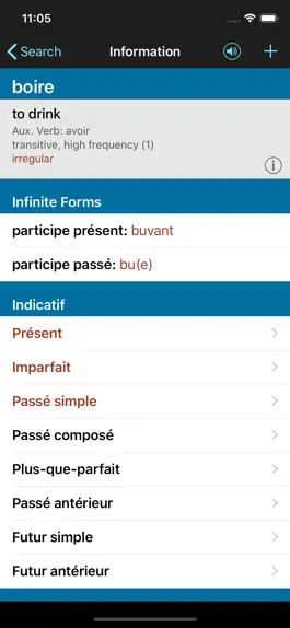 Game screenshot French Verbs & Conjugation L apk