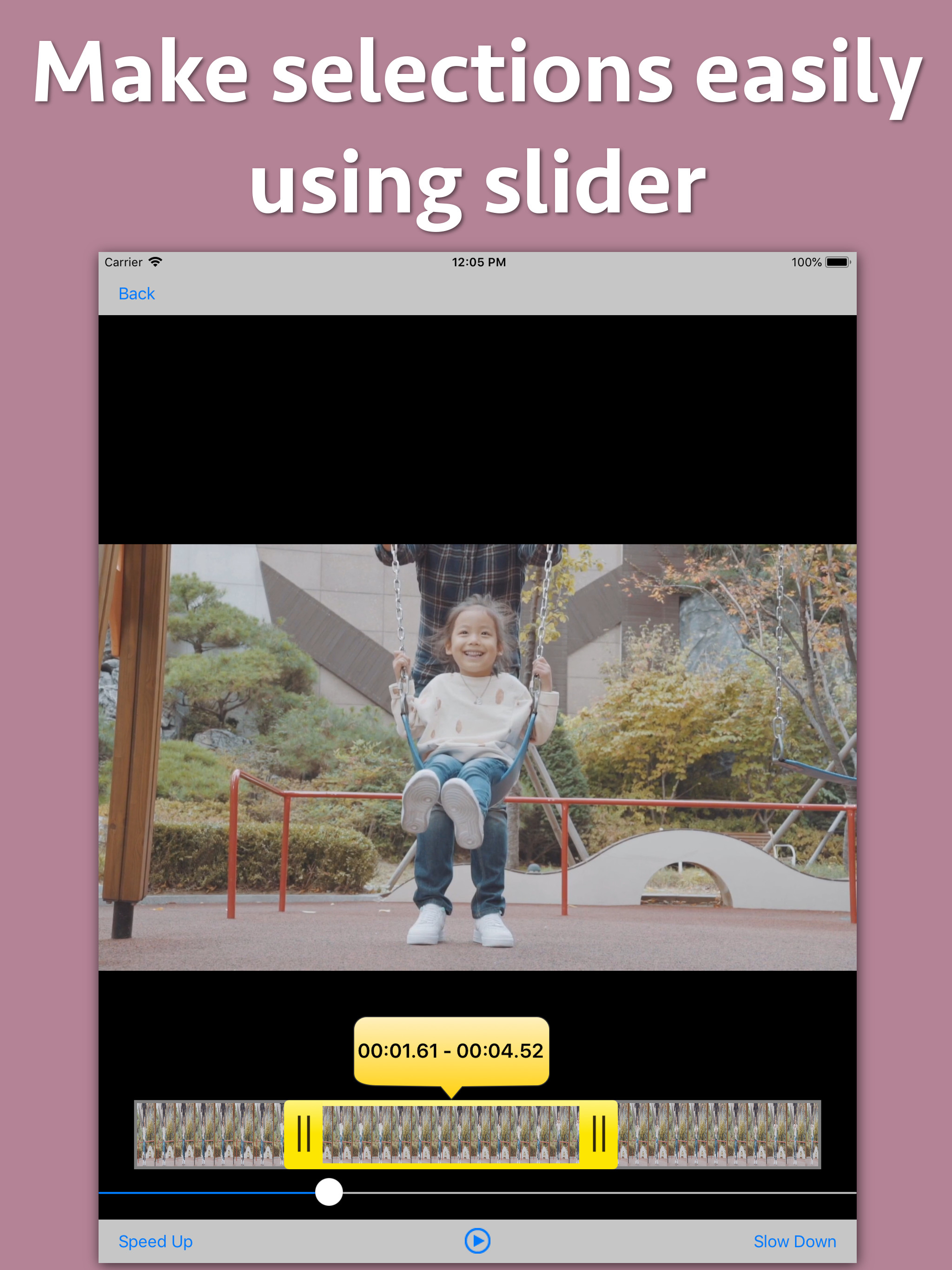 Video slow & fast speed Ramp screenshot 12