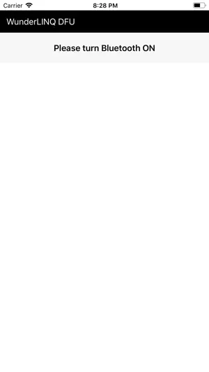 WunderLINQ DFU screenshot 2