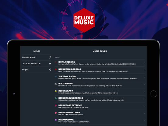 Screenshot #4 pour DELUXE MUSIC - Radio & TV