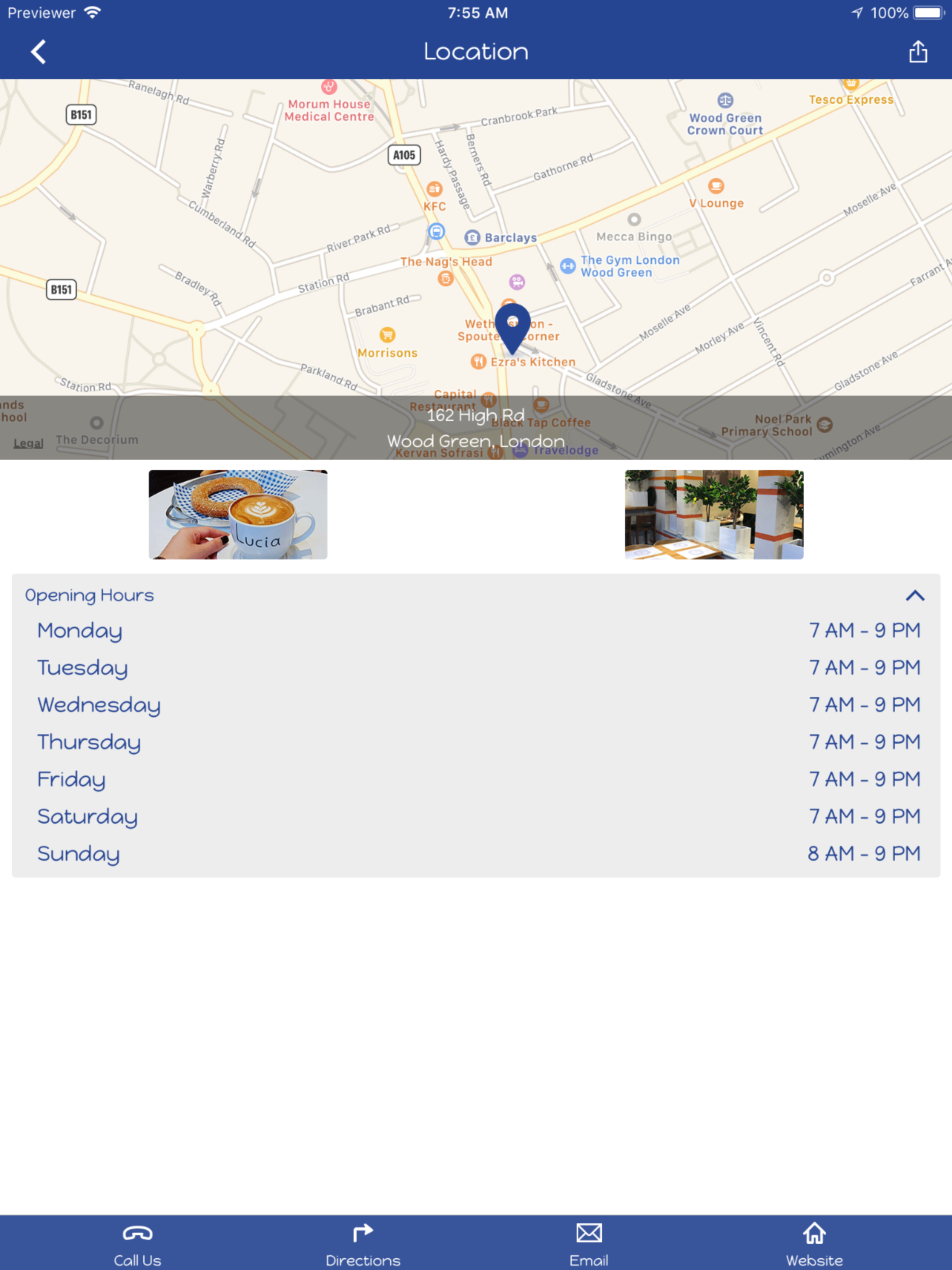 Lucia Coffeehouse & Deli Food
