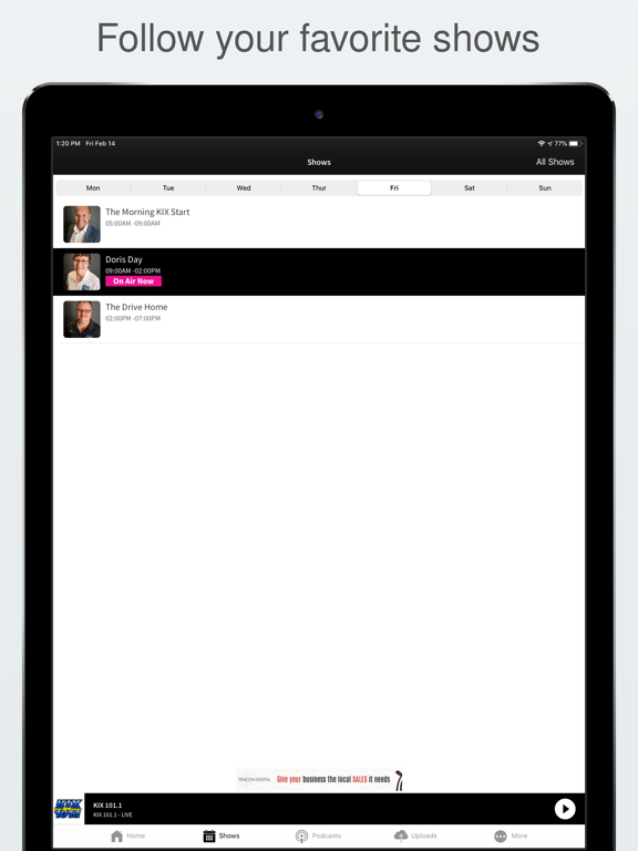 Screenshot #6 pour Iowa's Best Country, KIX 101.1