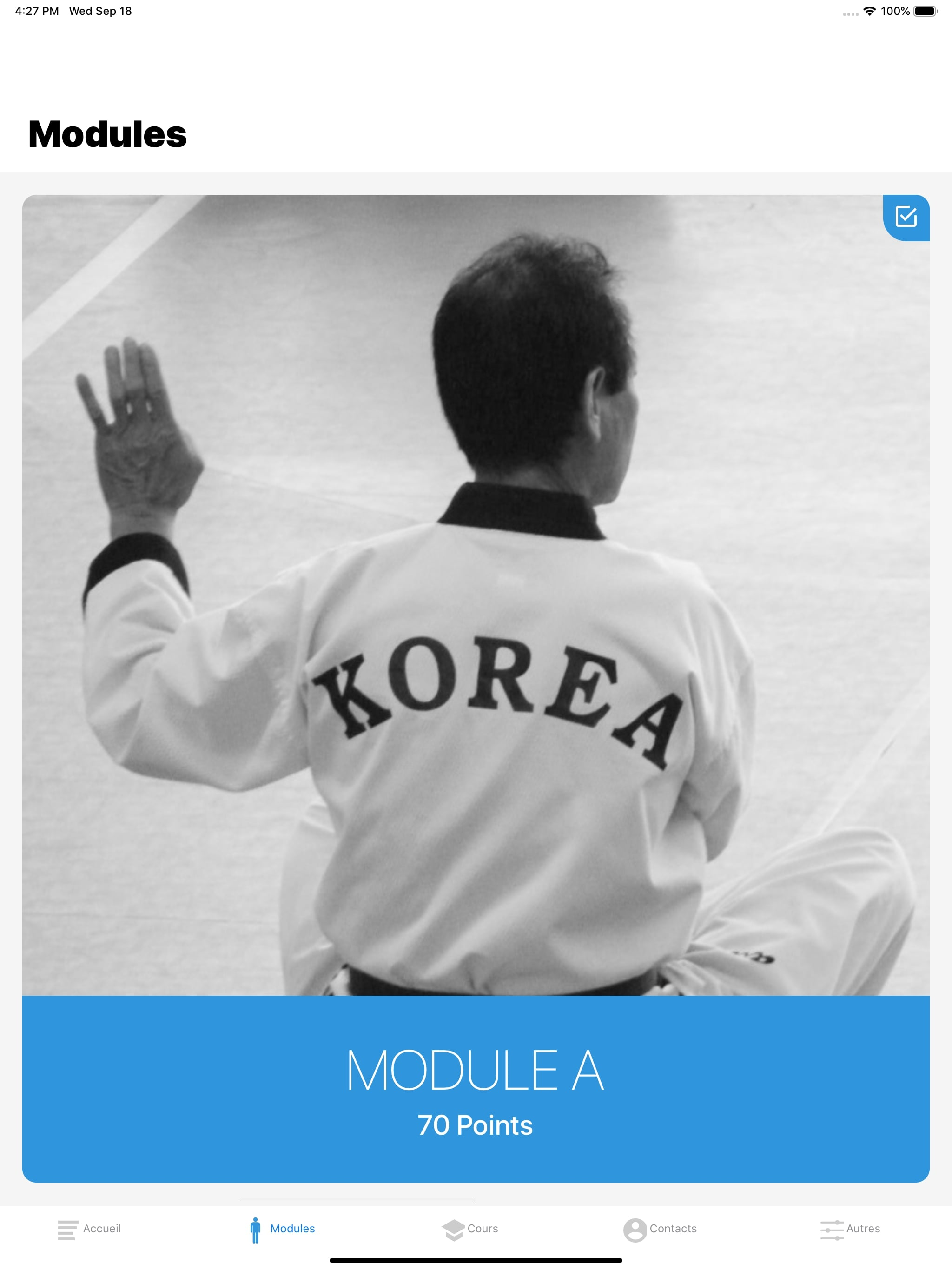 iPoomsae 1re Dan