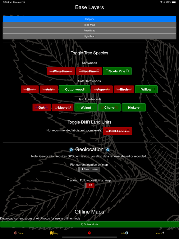 Screenshot #6 pour Minnesota Mushroom Forager Map