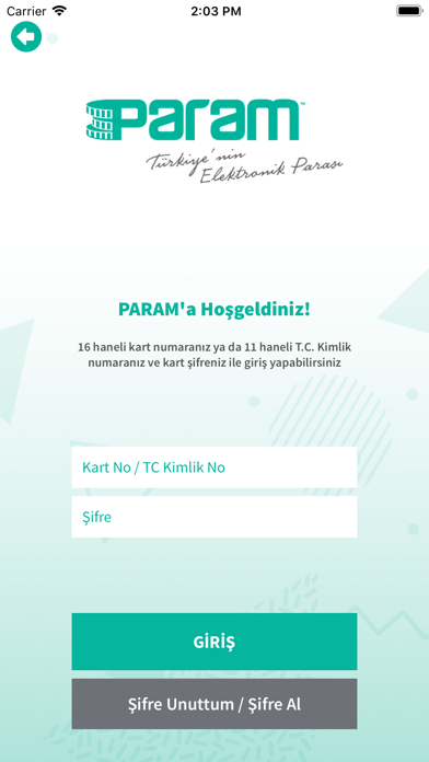 How to cancel & delete Param from iphone & ipad 2