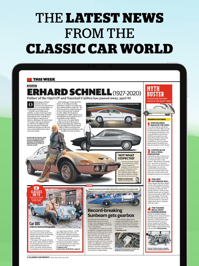 Classic Car Weekly Newspaper