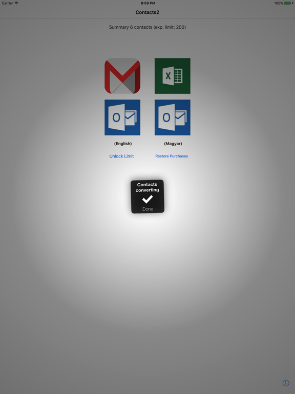 Screenshot #5 pour Contacts2