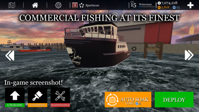 uCaptain: Boat Fishing Game 3D Screenshot