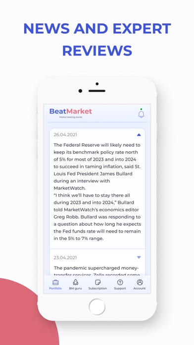 BeatMarket: stocks investments Screenshot