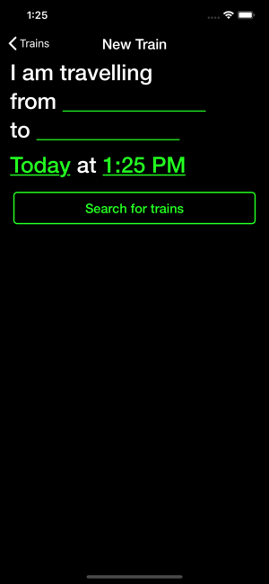 ‎Track - Real time trains Screenshot
