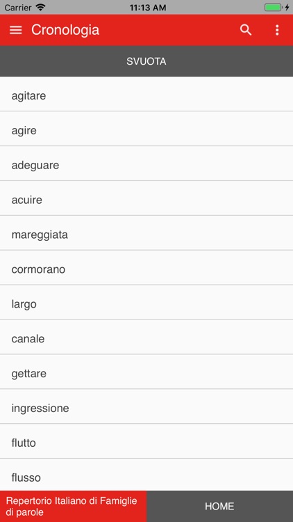 Repertorio Famiglie di Parole screenshot-5