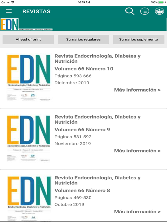 Screenshot #4 pour Endrocrinología y Nutrición