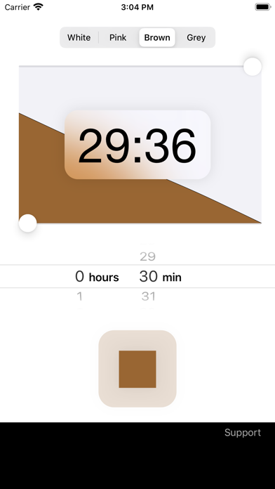 White Noise Sleep Timer screenshot