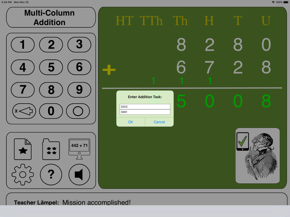 #4. Lehrer Lämpel: Addition (iOS) 由: Claus Zinn