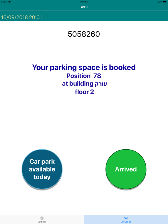 Screenshot #4 pour WeParkIN