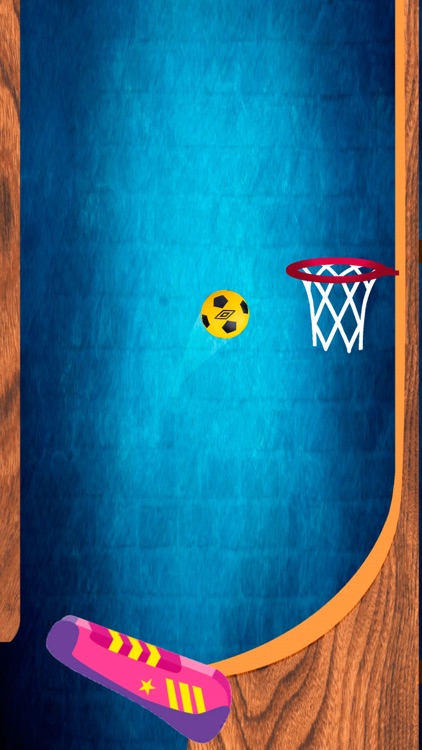 Flipper shot hoop basket games
