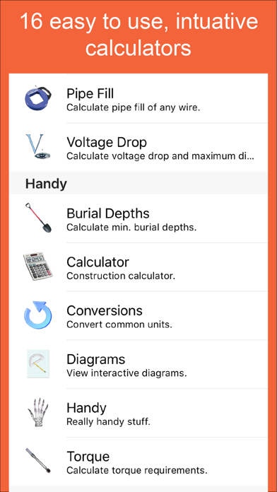 Screenshot #2 pour Electrical Calc Pro