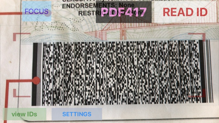 Driver License Reader