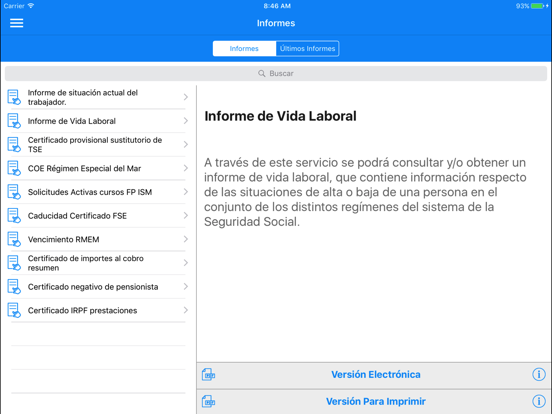 Screenshot #6 pour Seg-Social Seguridad Social