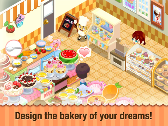 Bakery Story iPad app afbeelding 1