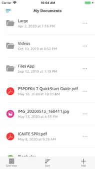 Amazon WorkDocs iphone bilder 1