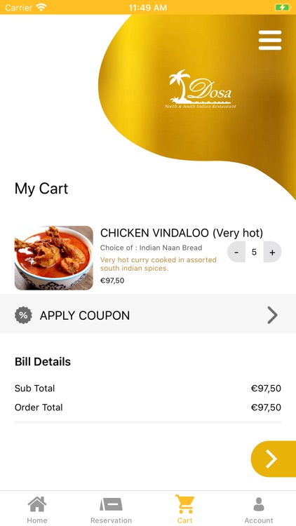 Dosa Restaurant Amsterdam screenshot-5