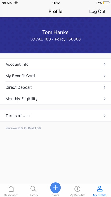 LiUNA care Local 183 eClaims screenshot-3