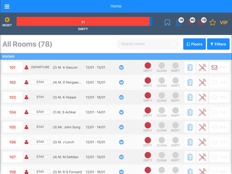 RoomChecking Inspector