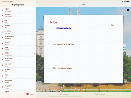 Screenshot #4 pour Napi Angol Szó