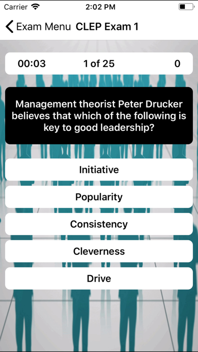 How to cancel & delete CLEP Principles of Management from iphone & ipad 2