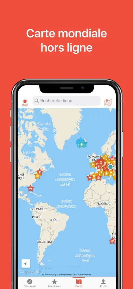 CityMaps2Go  Cartes hors-ligne