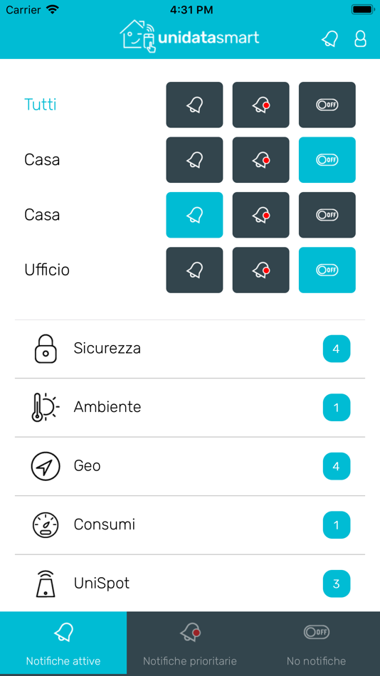 #1. Smarthome Unidata (iOS) 由: Unidata spa