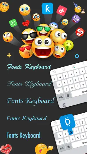 Fonts & Big Emojis for iPhones screenshot 1