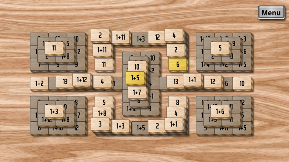 #1. Math Facts Mahjong Game (iOS) 由: Mike Hempfling