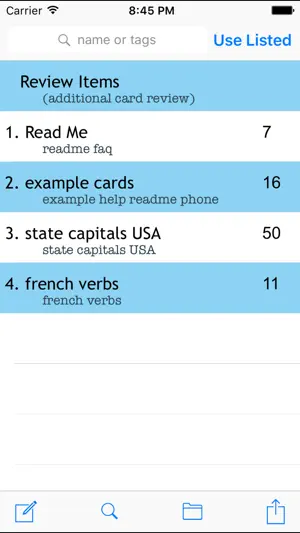 FreezingBlue Flashcards! screenshot 1