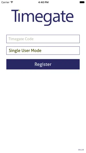 Timegate Employee screenshot 1