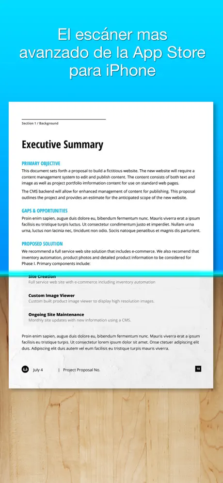 Escáner PDF Docs & Imagenes